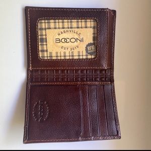 Boconi brown wallet